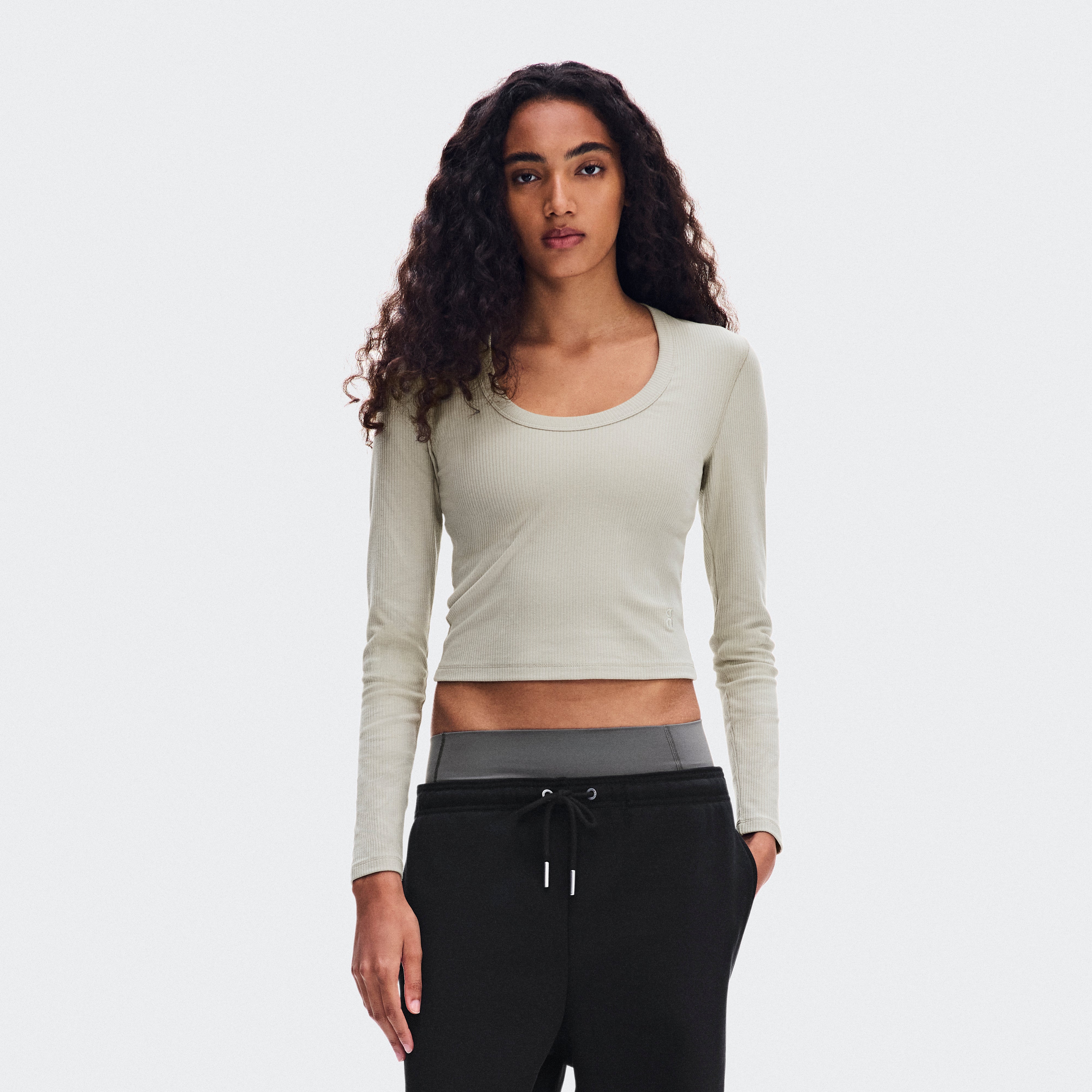 All-Day Ribbed Long-T - Womens