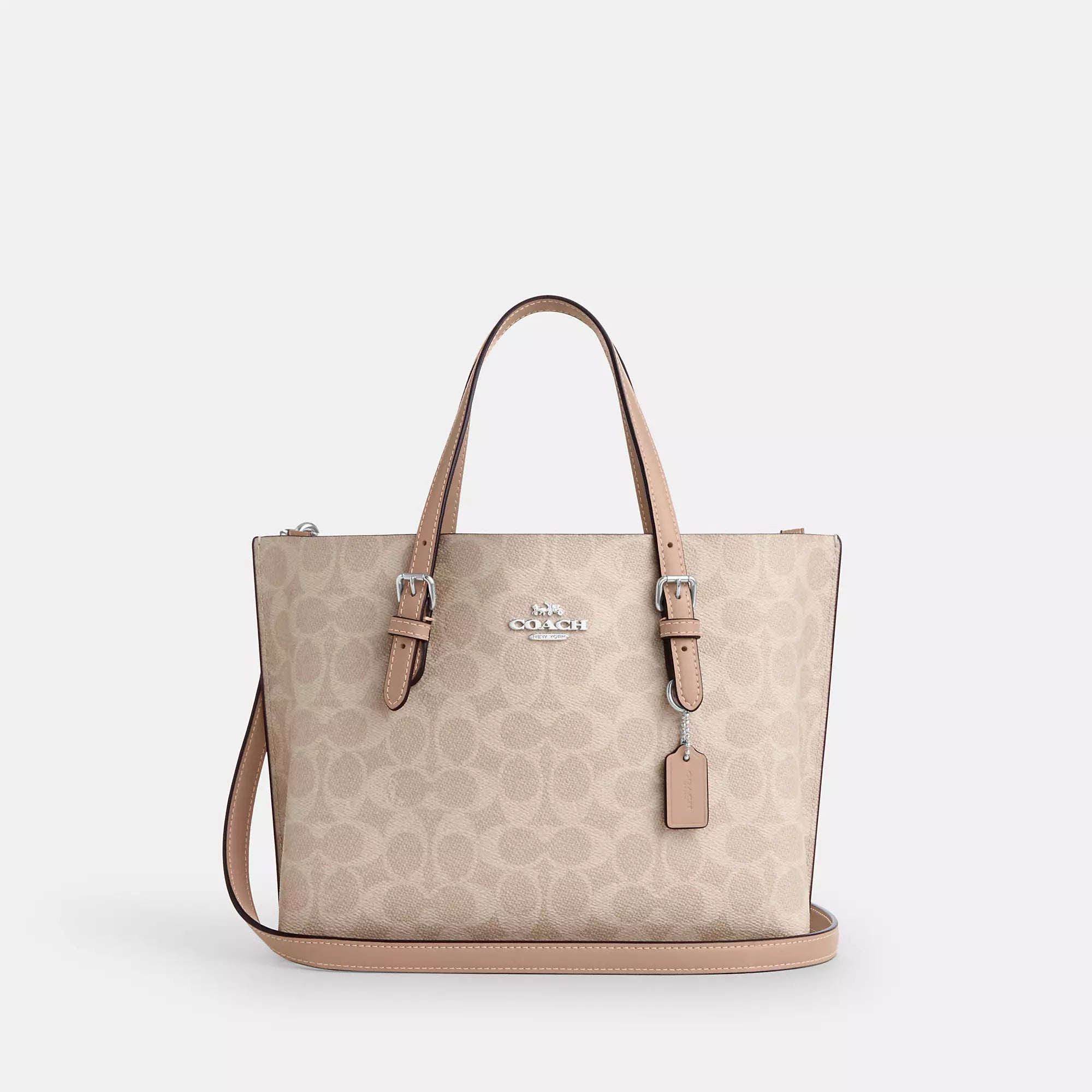 Coach Mollie Tote Bag 25 In Signature Canvas