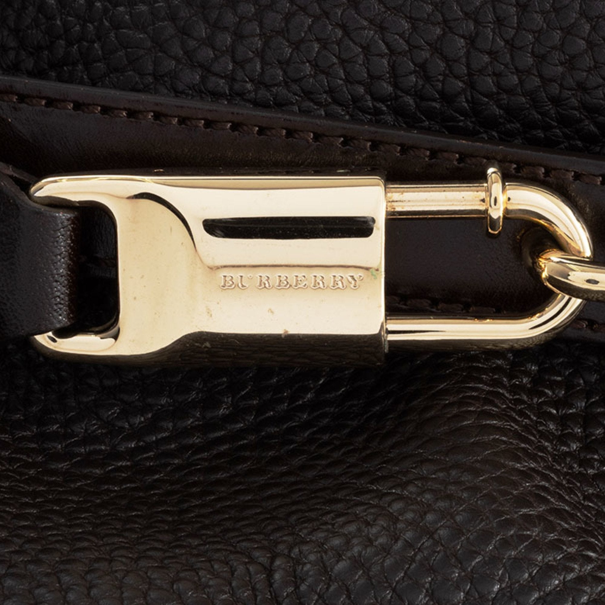 Burberry Leather Handbag (Pre-Owned)