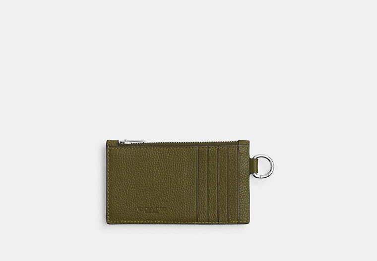 Zip Card Case - Olive