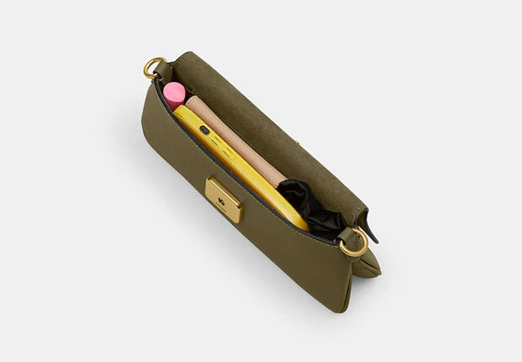 Jet Shoulder Bag - Brass/Olive