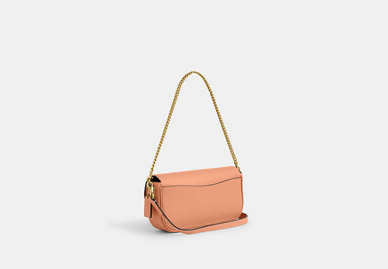 Brook Flap Chain Bag - Brass/Peach