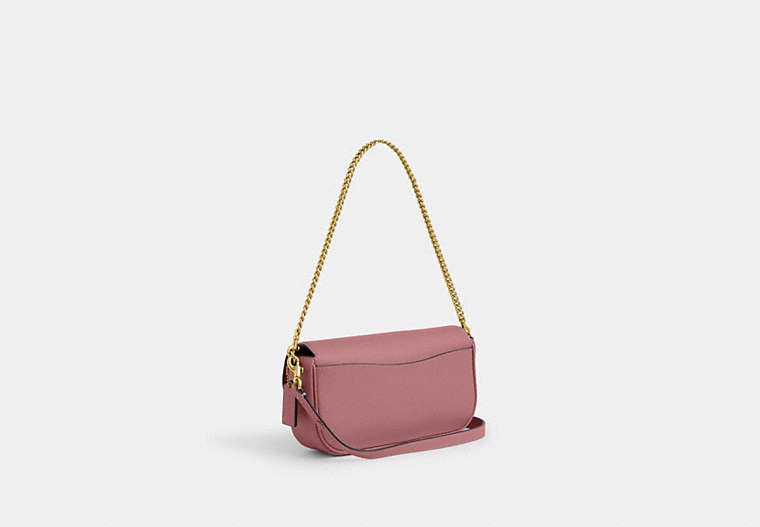 Brook Flap Chain Bag - Brass/Peony