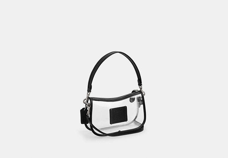 Stadium Swinger Bag - Silver/Black