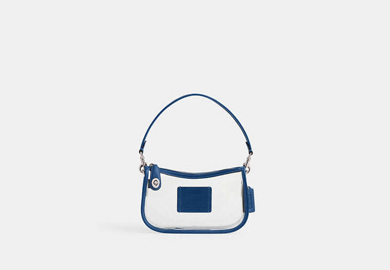 Stadium Swinger Bag - Silver/True Blue