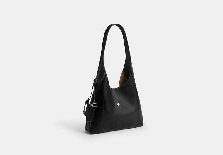 Brooklyn Shoulder Bag 28 - Silver/Black Brown