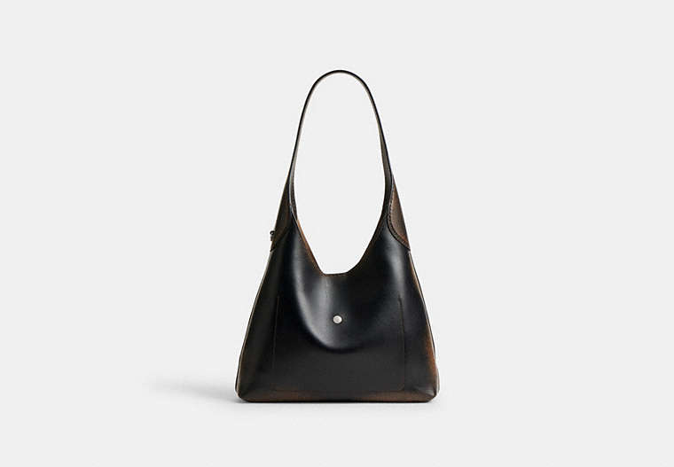 Brooklyn Shoulder Bag 28 - Silver/Black Brown