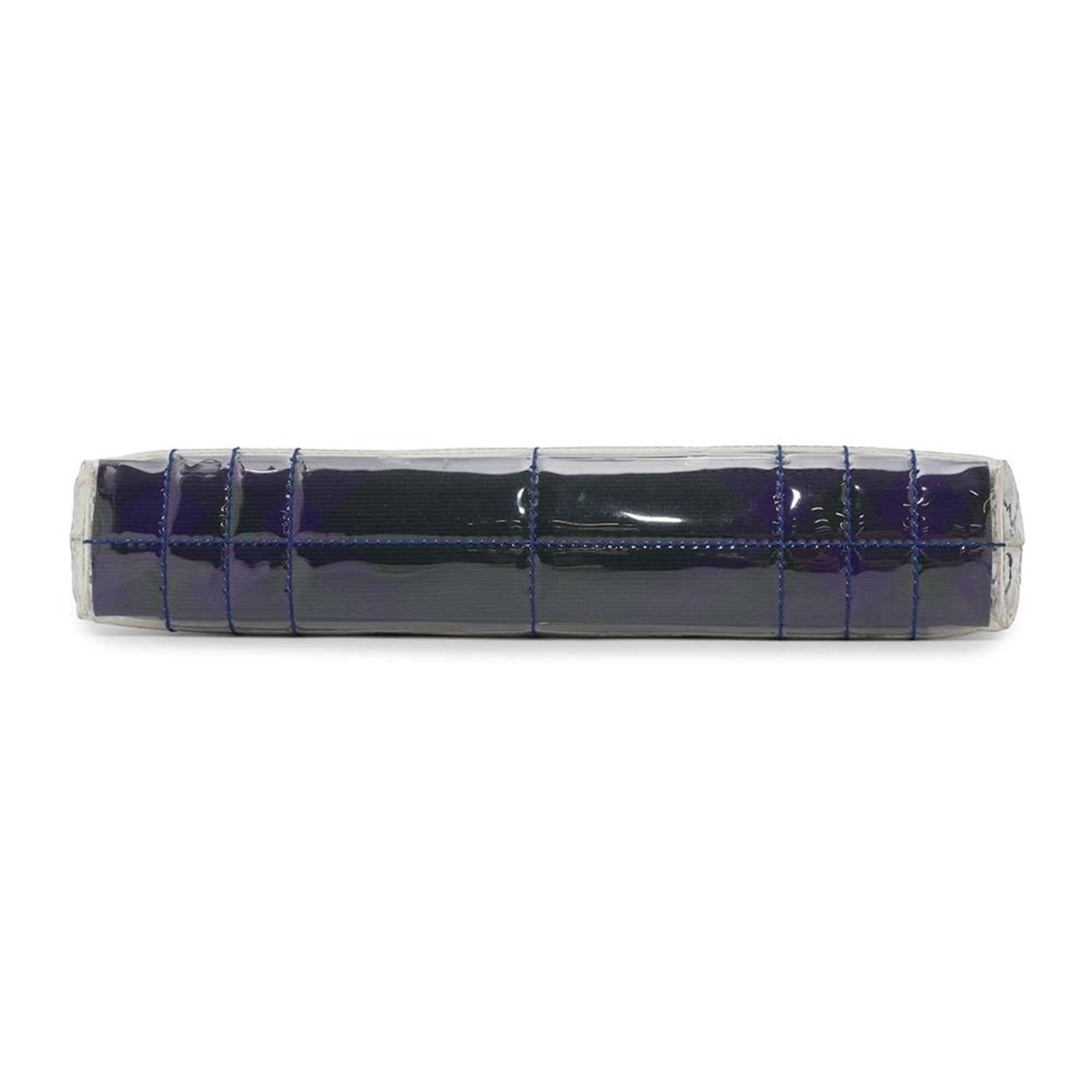 Burberry Clear Vinyl Clutch Bag (Pre-Owned)