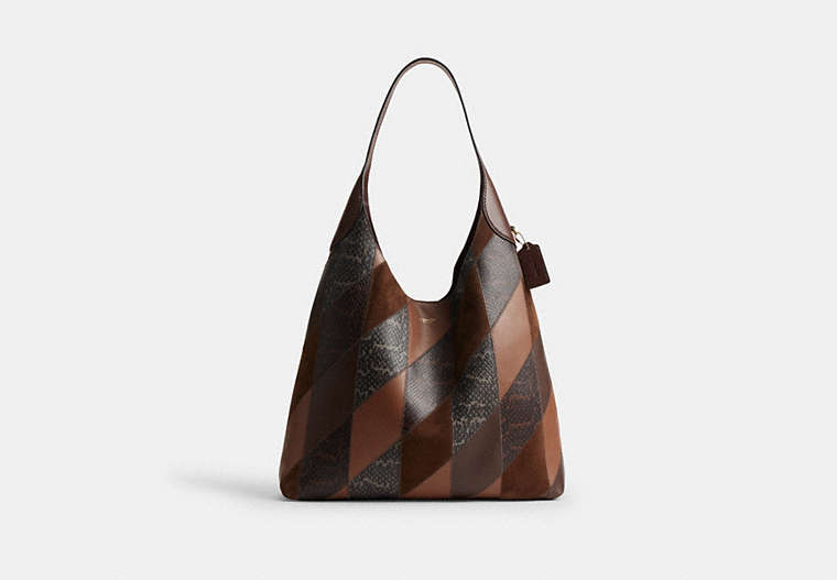 Brooklyn Shoulder Bag 39 - Brass/Maple Multi