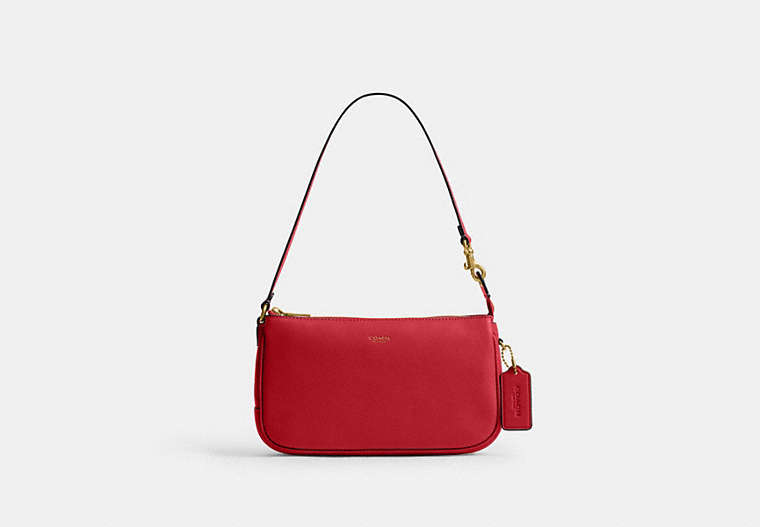 Plaza Bag - Brass/Scarlet