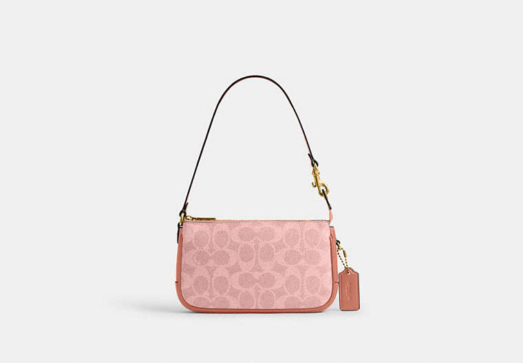 Plaza Bag 18 - Brass/Melon Pink