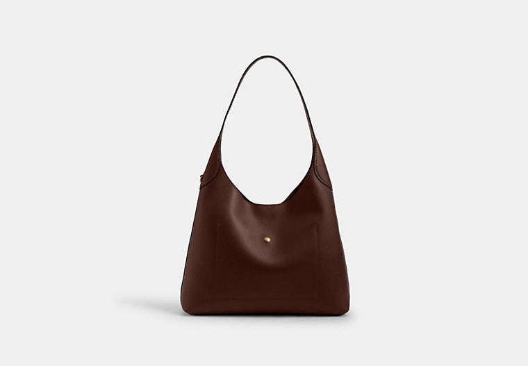 Brooklyn Shoulder Bag 34 - Brass/Maple