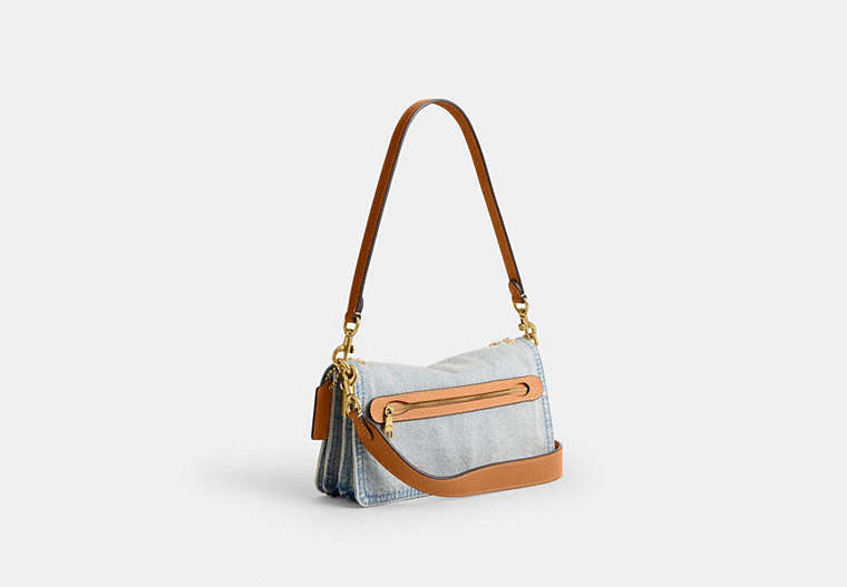 Tabby Shoulder Bag 26 - Brass/Silver