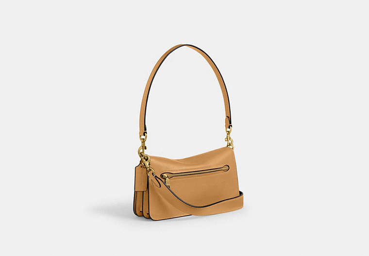Tabby Shoulder Bag 26 - Brass/Biscuit
