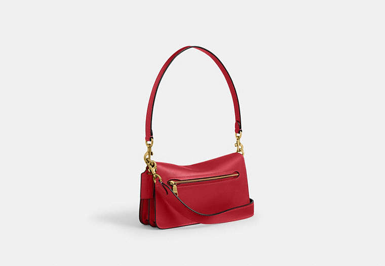 Tabby Shoulder Bag 26 - Brass/Poppy