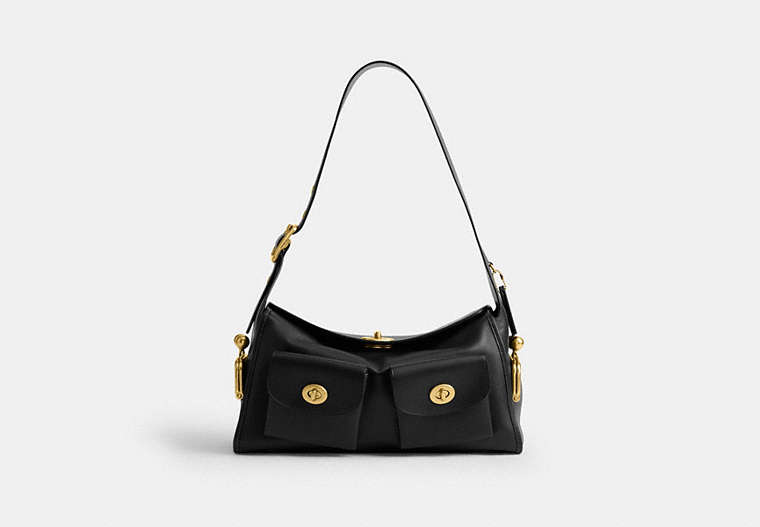 Turnlock Haversack Bag - Brass/Black