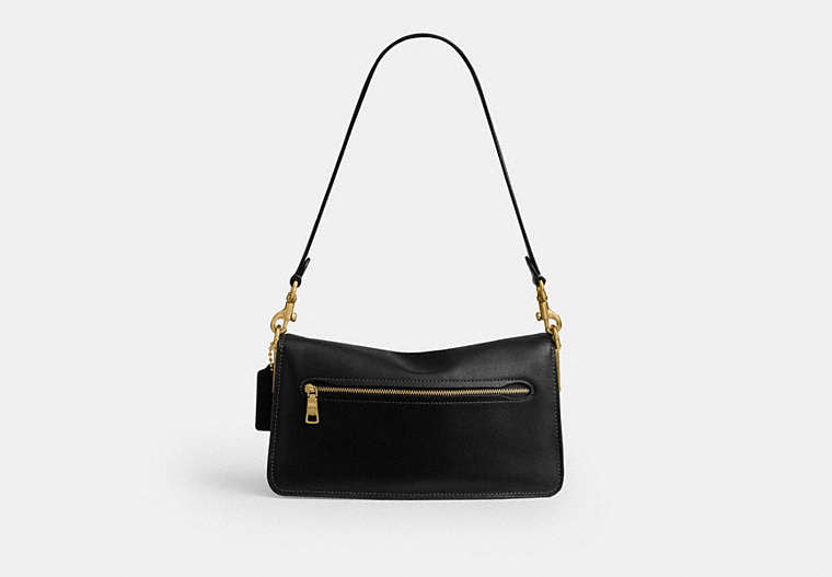 Tabby Shoulder Bag 26 In Alligator - Brass/Black