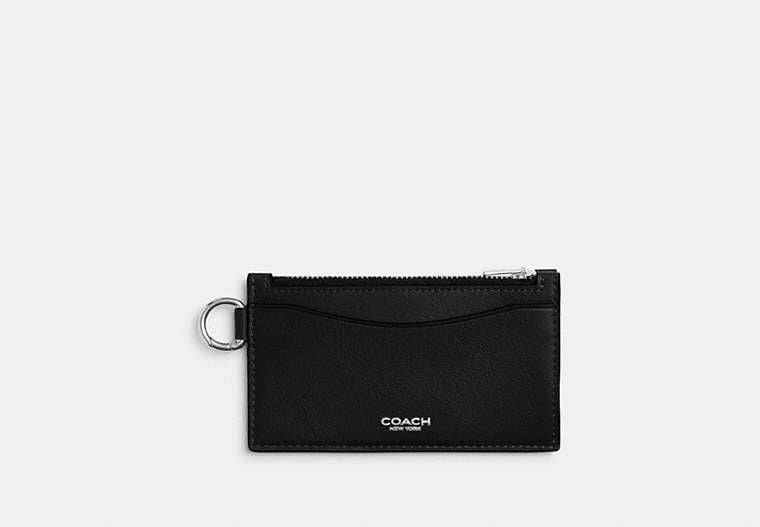 Zip Card Case - Black