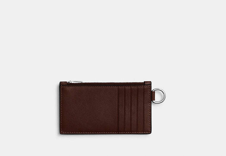 Zip Card Case - Maple