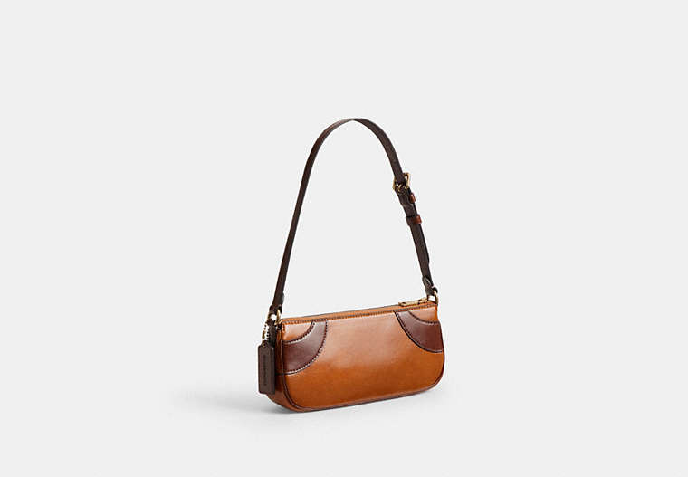 Bowling Small Shoulder Bag - Tan/Saddle