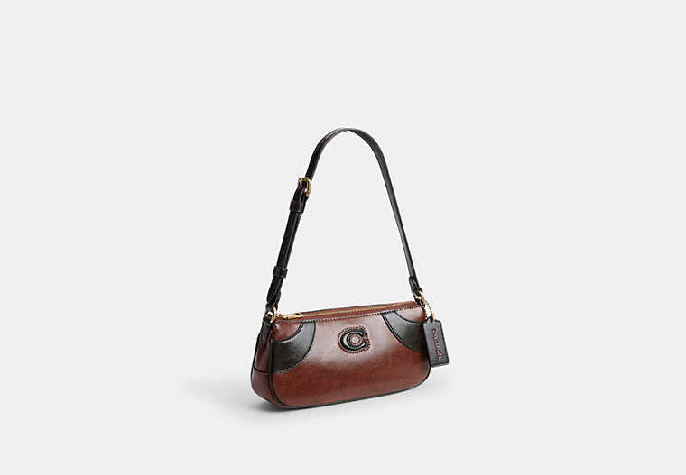 Bowling Small Shoulder Bag - Redwood/Black