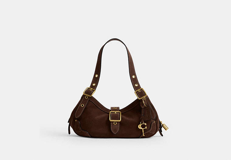 Drifter Shoulder Bag 31 - Brass/Dark Chocolate