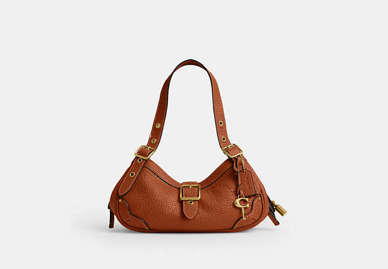 Drifter Shoulder Bag 31 - Brass/Amber Brown