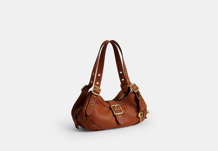 Drifter Shoulder Bag 31 - Brass/Amber Brown