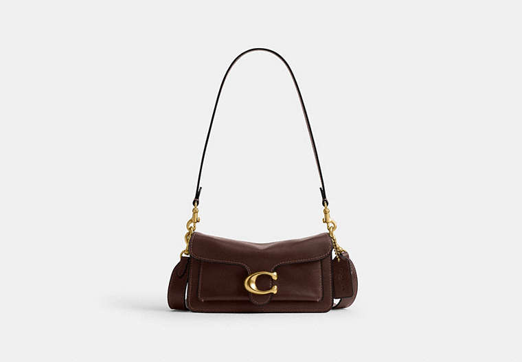 Soft Tabby Shoulder Bag 20 - Brass/Maple