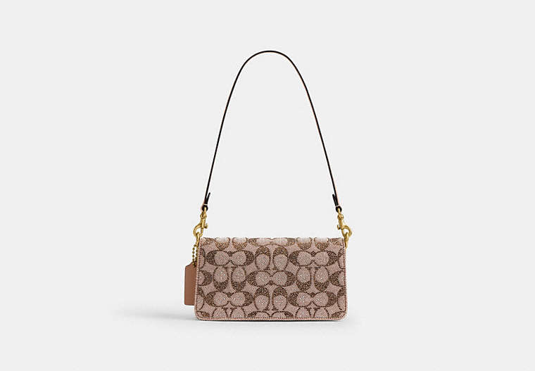 Soft Tabby Shoulder Bag 20 - Brass/Mushroom