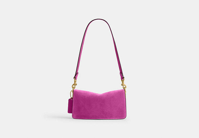 Soft Tabby Shoulder Bag 20 - Brass/Magenta