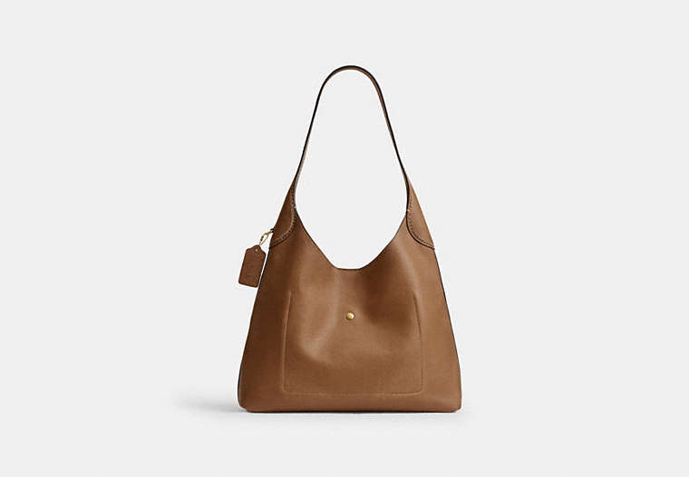Brooklyn Shoulder Bag 34 - Brass/Honey Brown