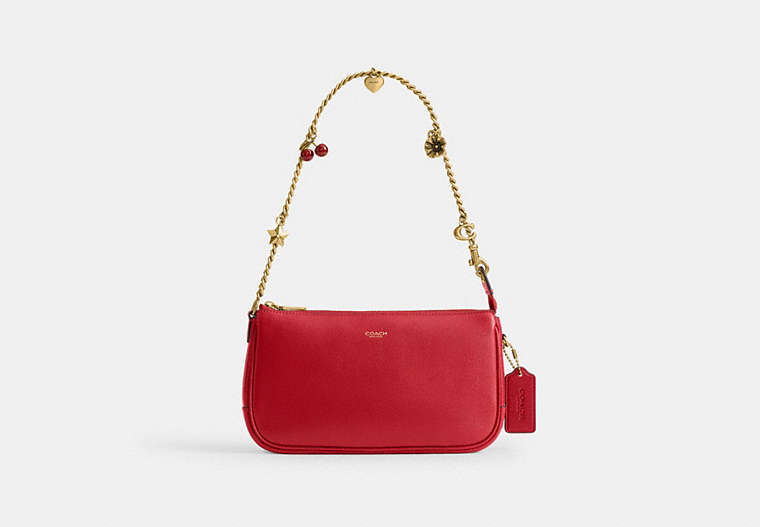 Plaza Bag - Brass/Scarlet