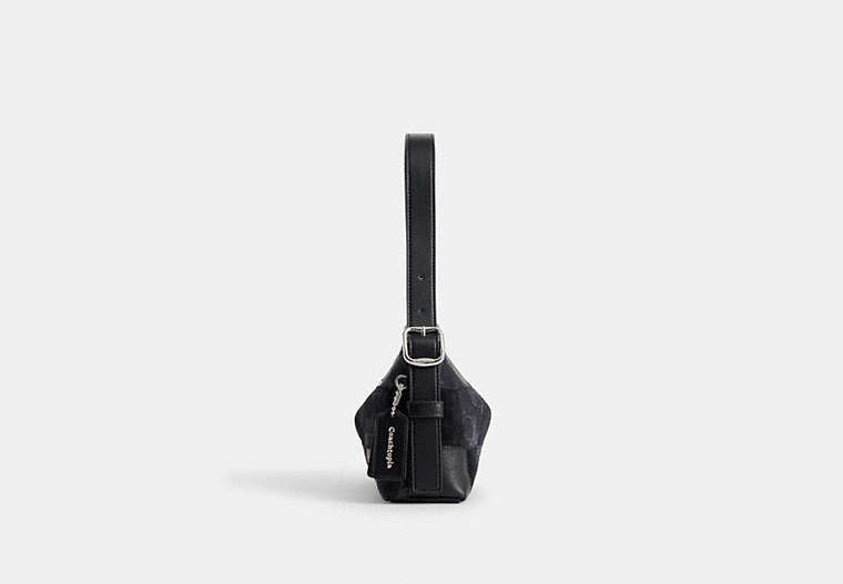 Alter/Ego Small Slouchy Shoulder Bag - Black/Black