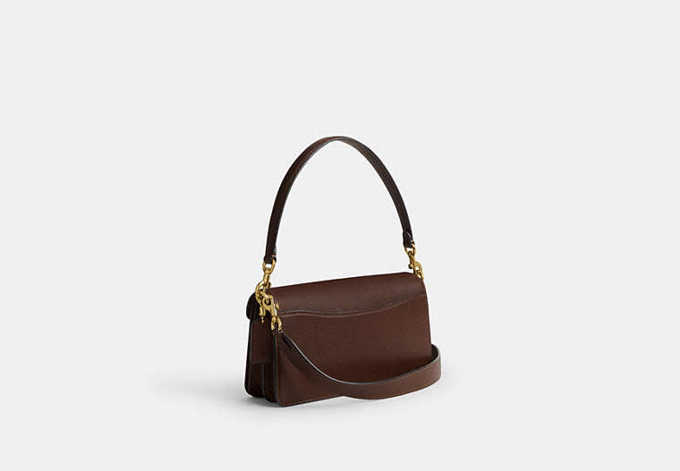 Tabby Shoulder Bag 26 In Signature Canvas - Brass/Maple