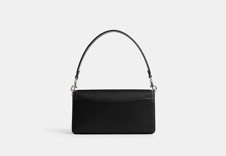 Tabby Shoulder Bag 26 In Signature Canvas - Silver/Black