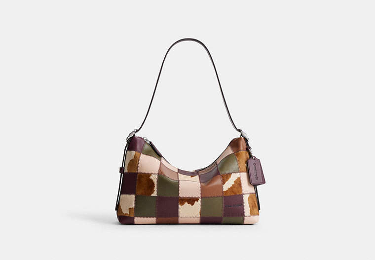 Alter/Ego Slouchy Shoulder Bag - Merlot/Olive