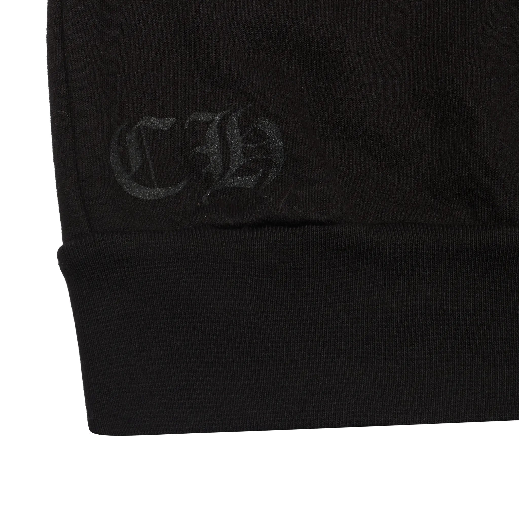 Chrome Hearts 1998 Neck Logo Black White Sweatshirt