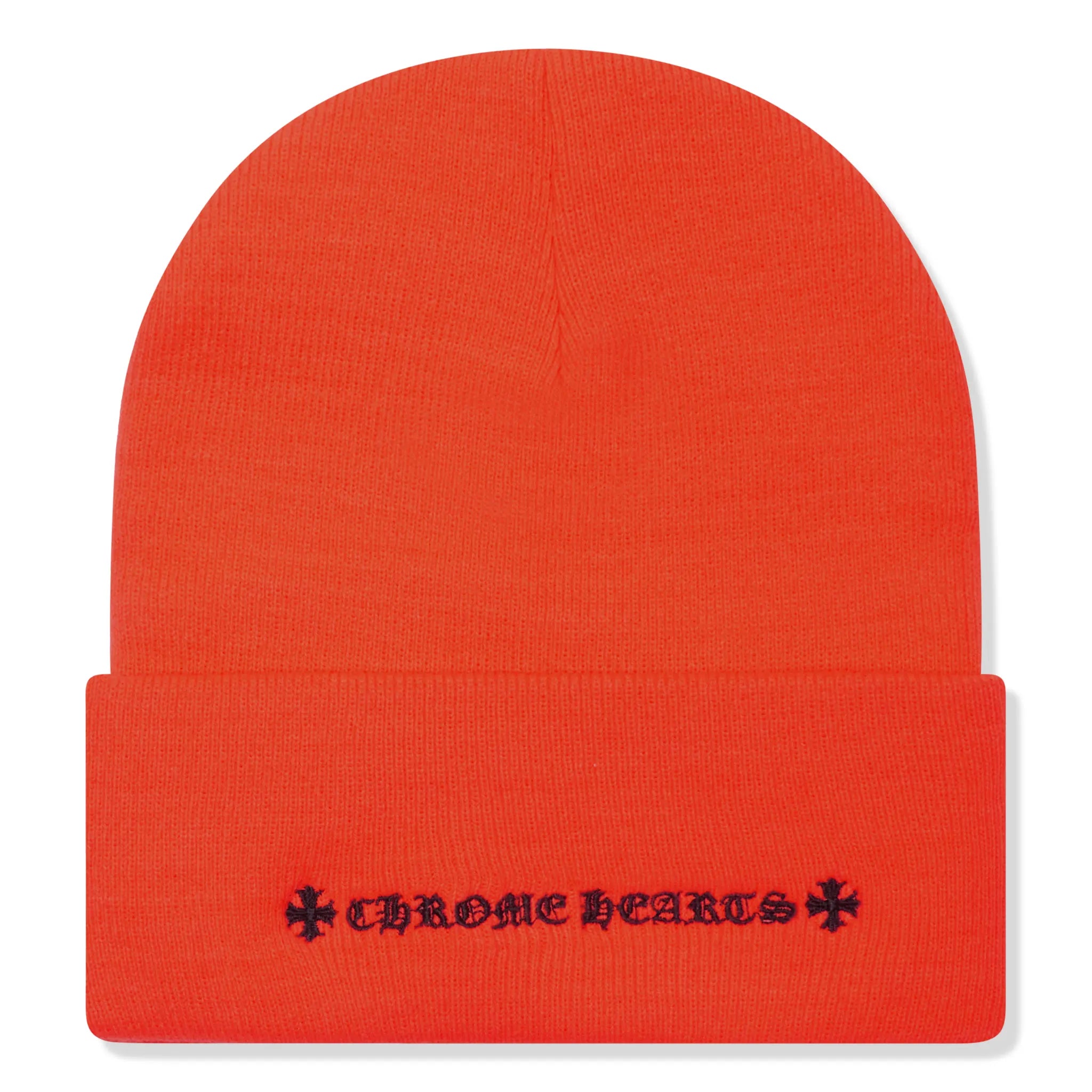 Chrome Hearts CH Logo Orange Beanie