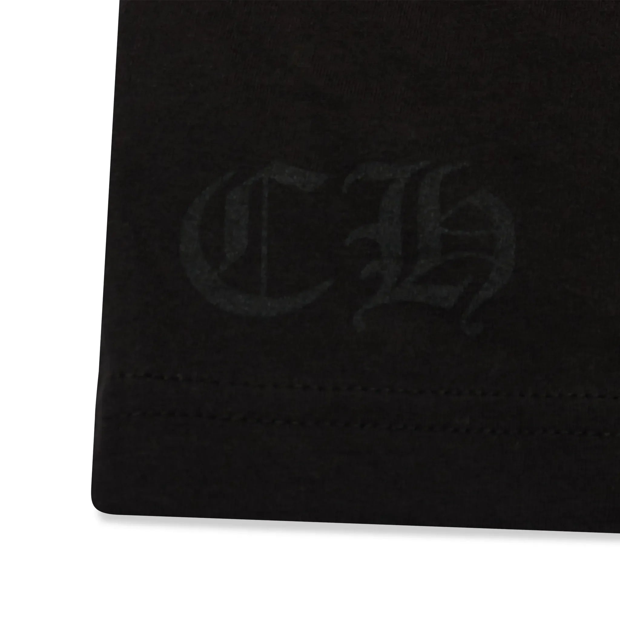 Chrome Hearts Horse Shoe Pocket Logo L/S Black Pink T Shirt