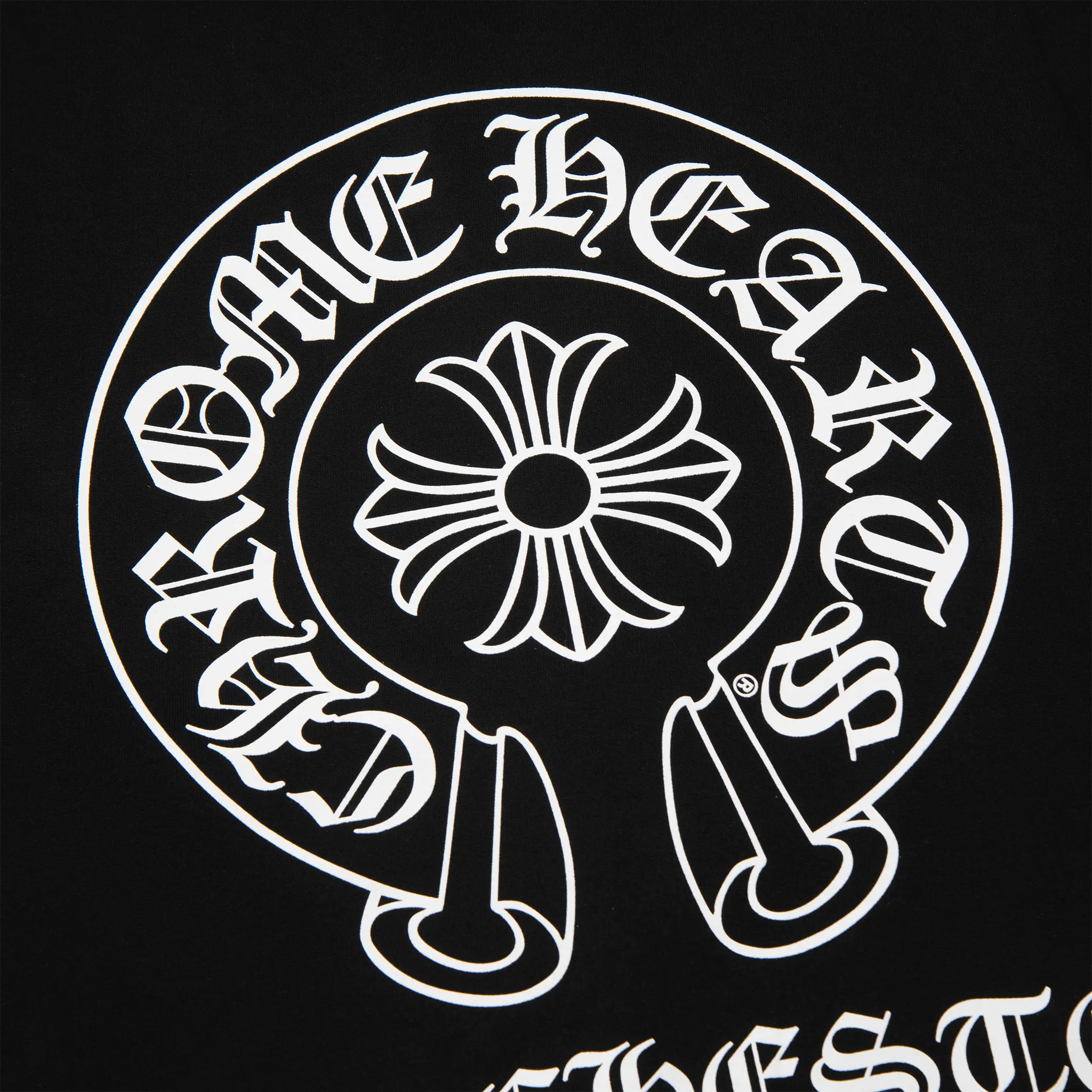 Chrome Hearts Manchester Exclusive Horse Shoe Zip-Up Black Hoodie