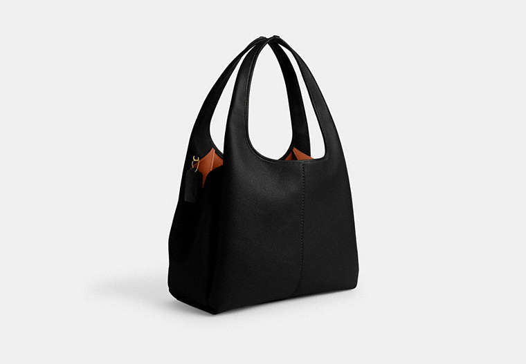 Lana Shoulder Bag - Brass/Black
