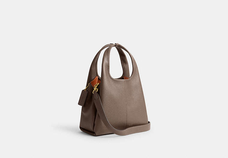 Lana Shoulder Bag 23 - Brass/Dark Stone