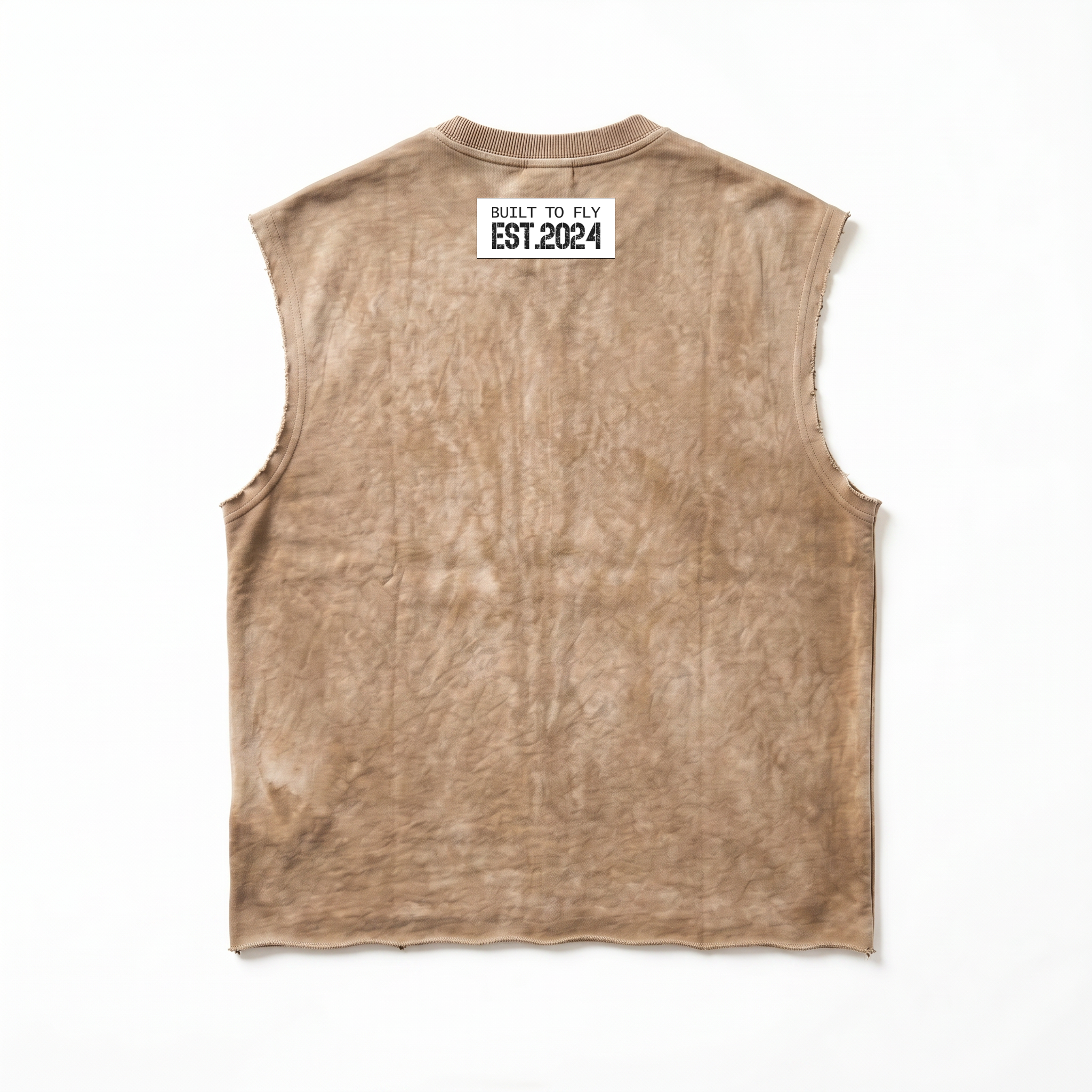 AF FLY Distressed Vest Beige