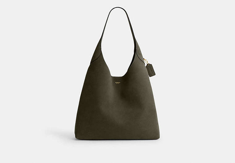 Brooklyn Shoulder Bag 39 - Brass/Olive