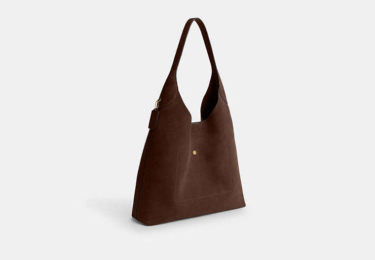 Brooklyn Shoulder Bag 39 - Brass/Dark Chocolate
