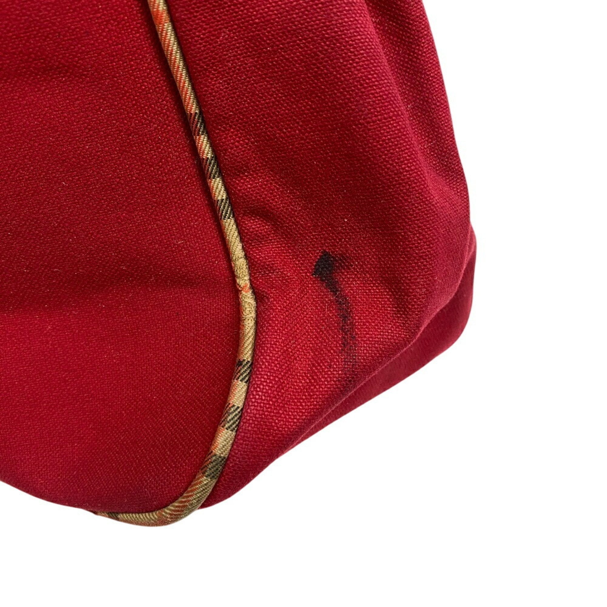 Burberry Canvas Tote Bag (Pre-Owned)