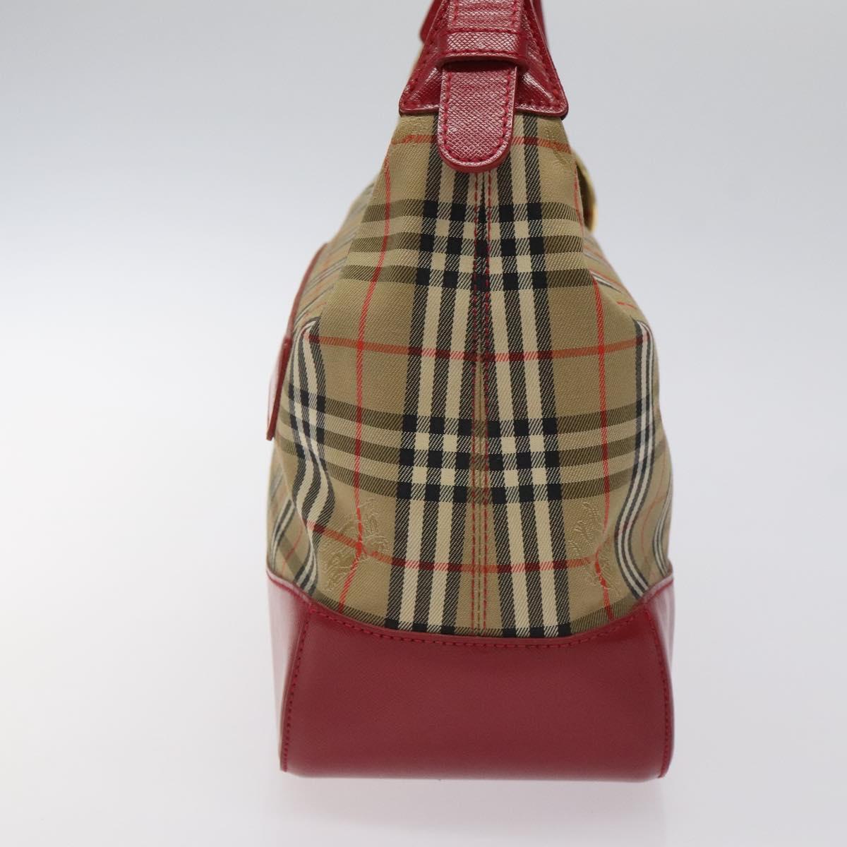 Burberry Nova Check Canvas Shoulder Bag (Pre-Owned)