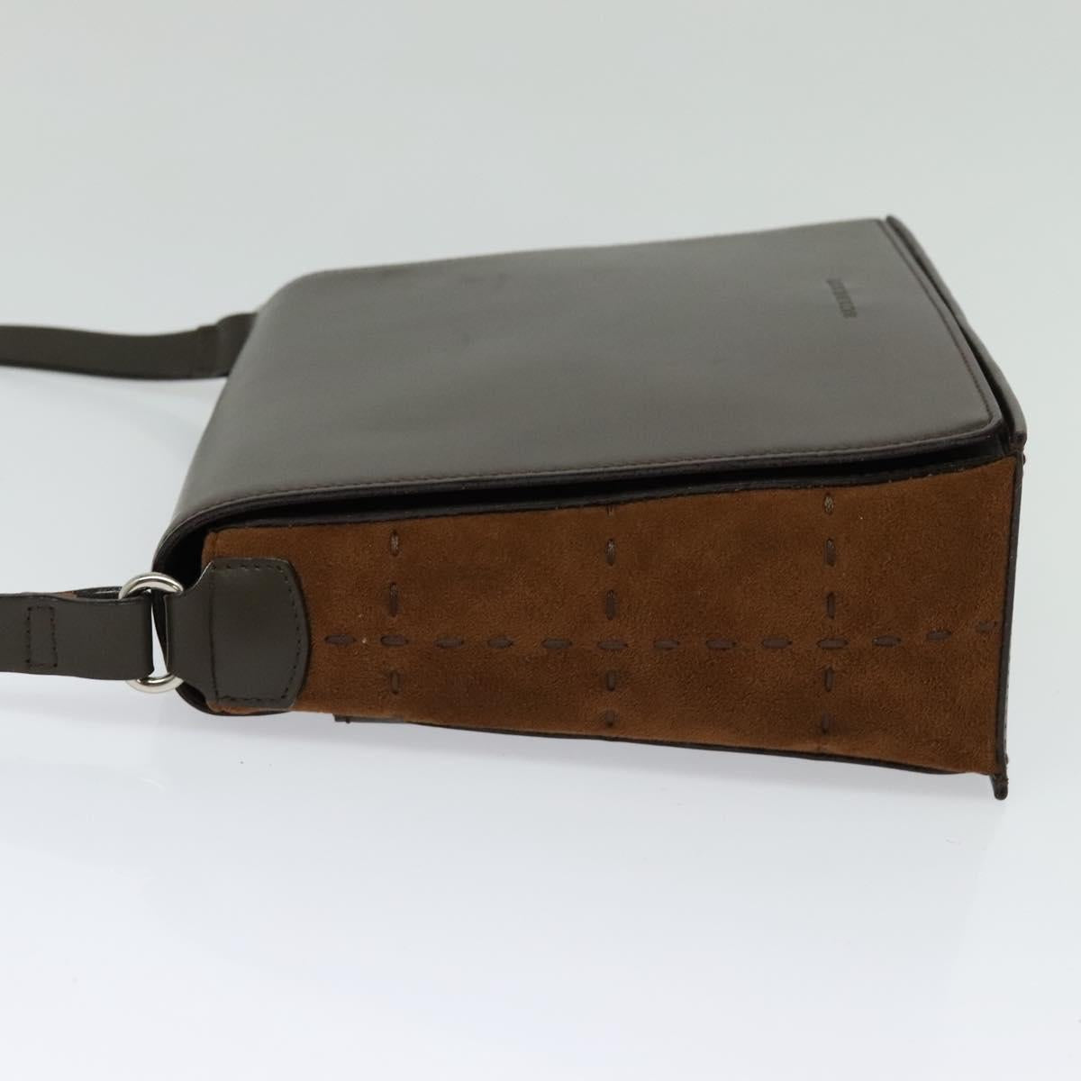 Burberry Leather Shoulder Bag (Pre-Owned)