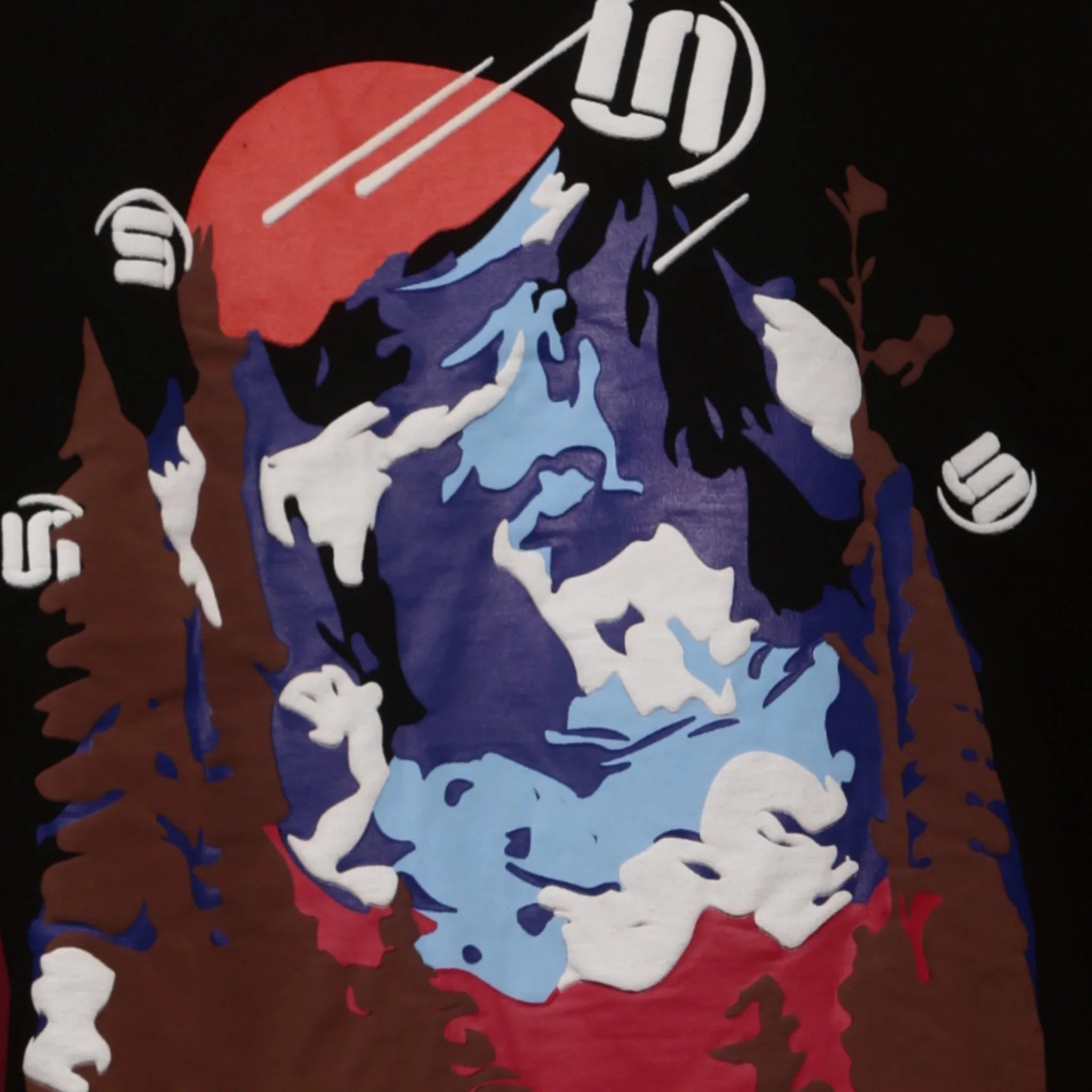 Sullitt DAWNING MOUNTAIN OVERSIZED T-SHIRT
